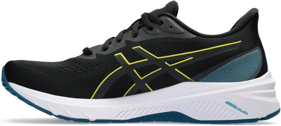 ASICS GT-1000 12 Laufschuh Herren 39 EU Black Bright Yellow, 39 EU Black Bright Yellow