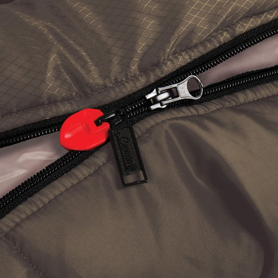 Coleman 705888-SSI Hybrid-Schlafsack, Braun/Grau, 92 x 39 inches