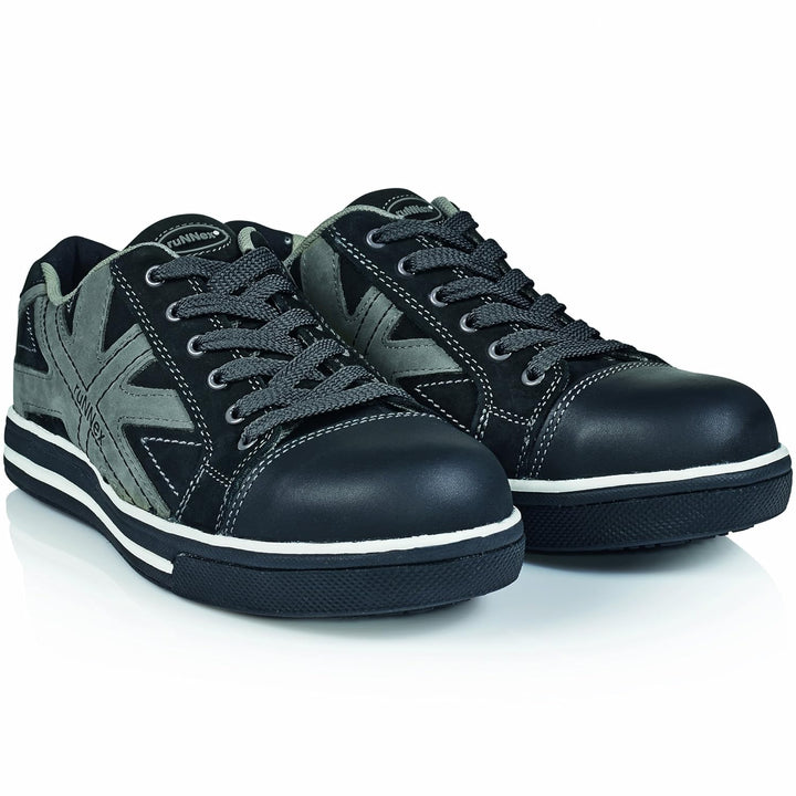 ruNNex Sicherheitshochschuhe S3 SportStar Halbstiefel in Sneaker-Optik Grösse 43, schwarz, 5342 43 E