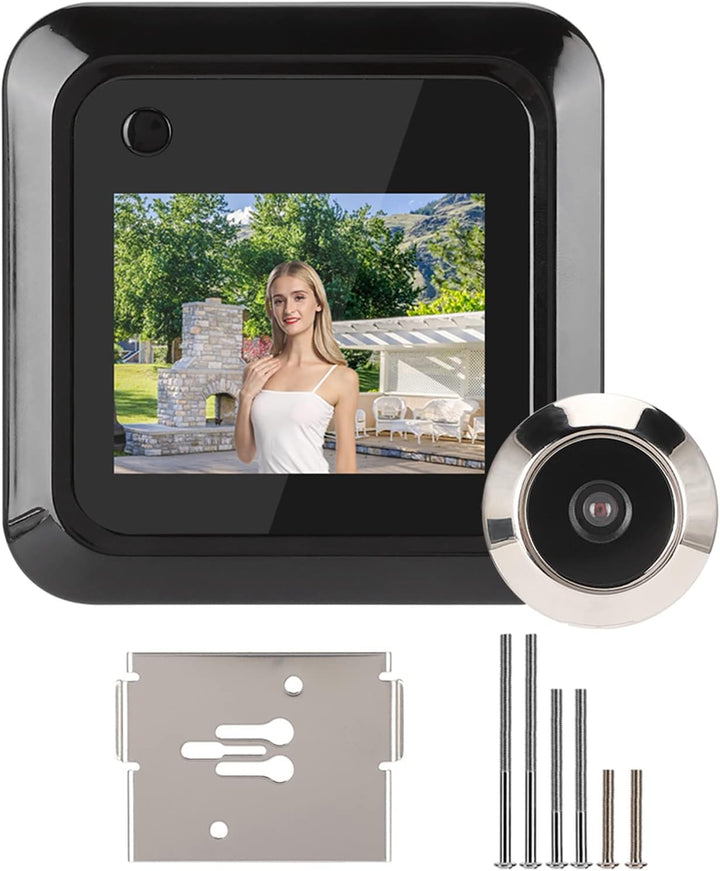 Digitaler Türspion, 2,4 Zoll Smart Türspion - TFT LCD Display, 0,3 Megapixel Kamera Fotoaufnahme, 95