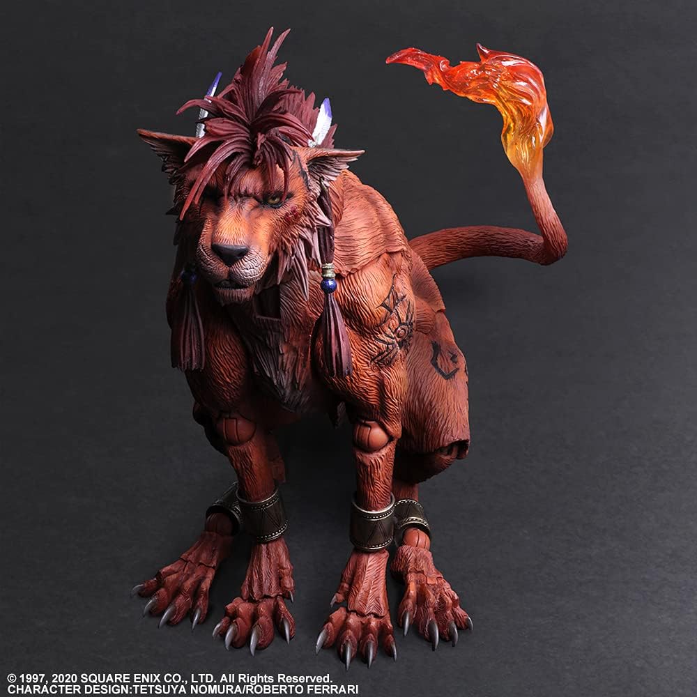 Square Enix Final Fantasy VII Remake Play Arts Kai Action Figure RED XIII