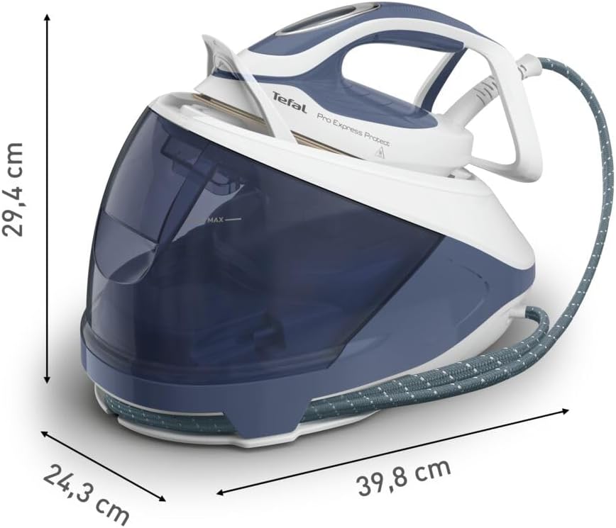 Tefal GV9225 Pro Express Protect Dampfbügelstation | 7,6 Bar Dampfdruck | variable Dampfmenge: 140 g