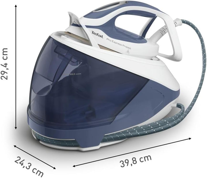 Tefal GV9225 Pro Express Protect Dampfbügelstation | 7,6 Bar Dampfdruck | variable Dampfmenge: 140 g