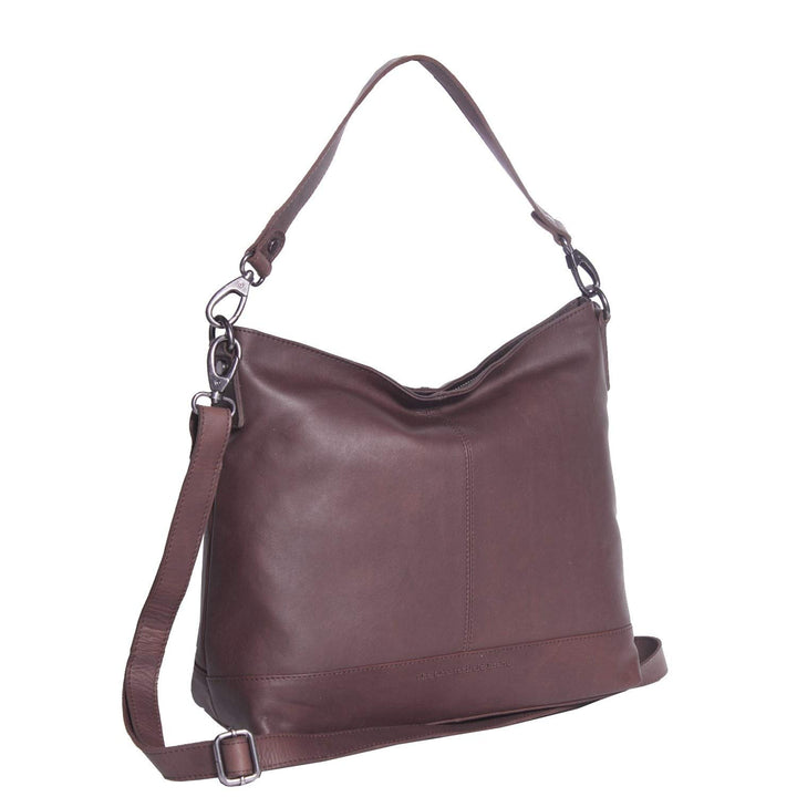 The Chesterfield Brand Amelia - Schultertasche Leder 32 cm Brown, Brown