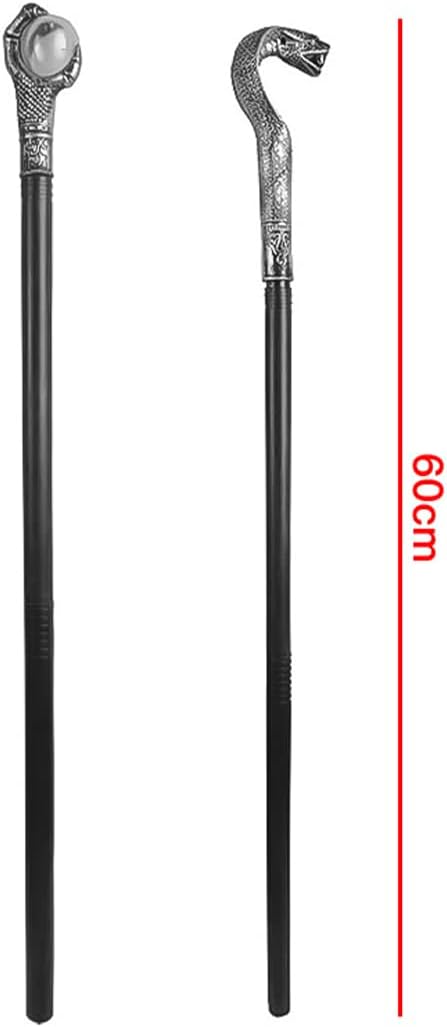 2 Stück Schlangenzepter Königszepter Fancy Dress Kostüm Accessoires Ägyptischer Pharao Zepter Für Ha