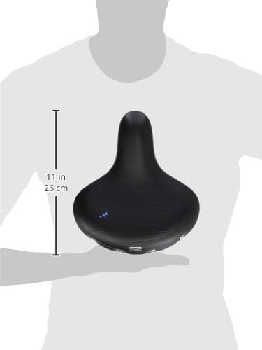 Selle Royal Sattel-2205649100 Sattel, Schwarz, 25x22x1