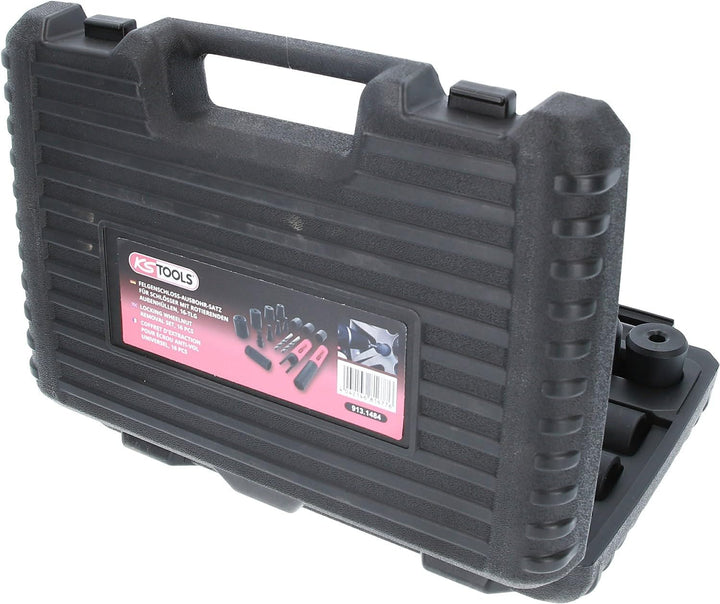 KS Tools 913.1484 Felgenschloss-Ausbohr-Satz, 16-tlg