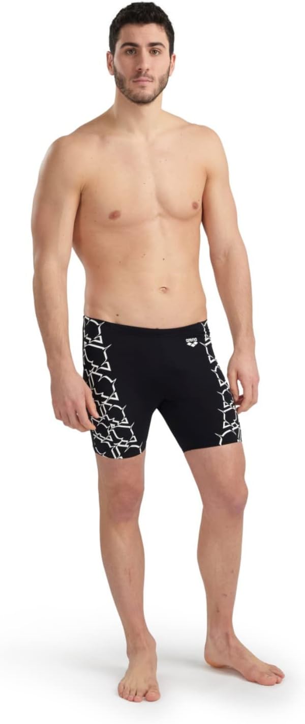 ARENA Mid Jammer Badehose Männer XXL Schwarz, XXL Schwarz