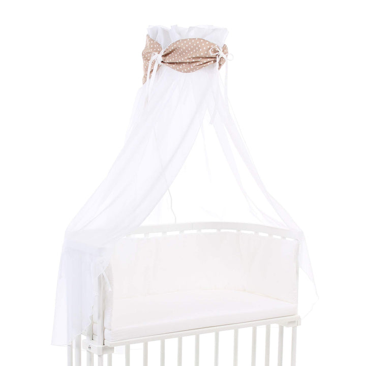 babybay Himmel Organic Cotton mit Schleife passend für die Modelle Original, Maxi, Boxspring, Comfor