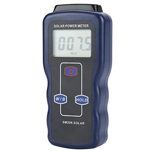 Solar Power Meter SM206 Digital Solar Power Meter Sonnenlichtmessgerät für Strahlungsmessgeräte Sola