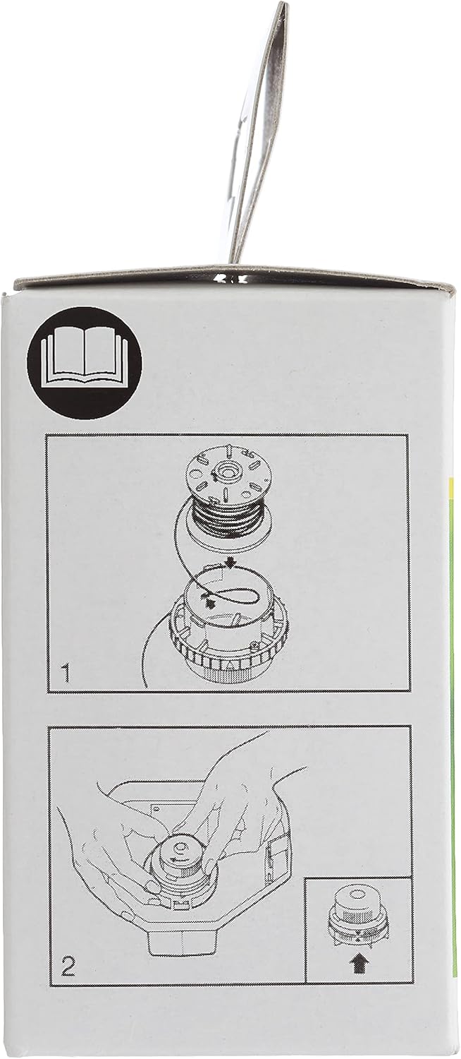 Gardena Fadenkassette komplett: Ersatzfadenspule für Gardena Turbotrimmer und -sensen, Original Gard