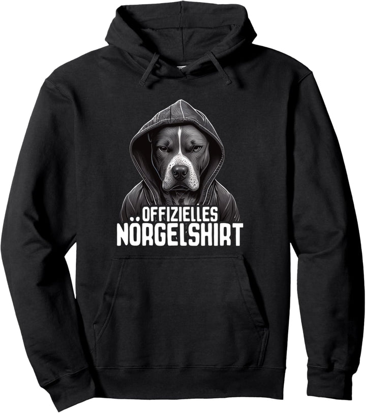 Pitbull Meckern I Offizielles Nörgelshirt I Pitbull Nörgeln Pullover Hoodie