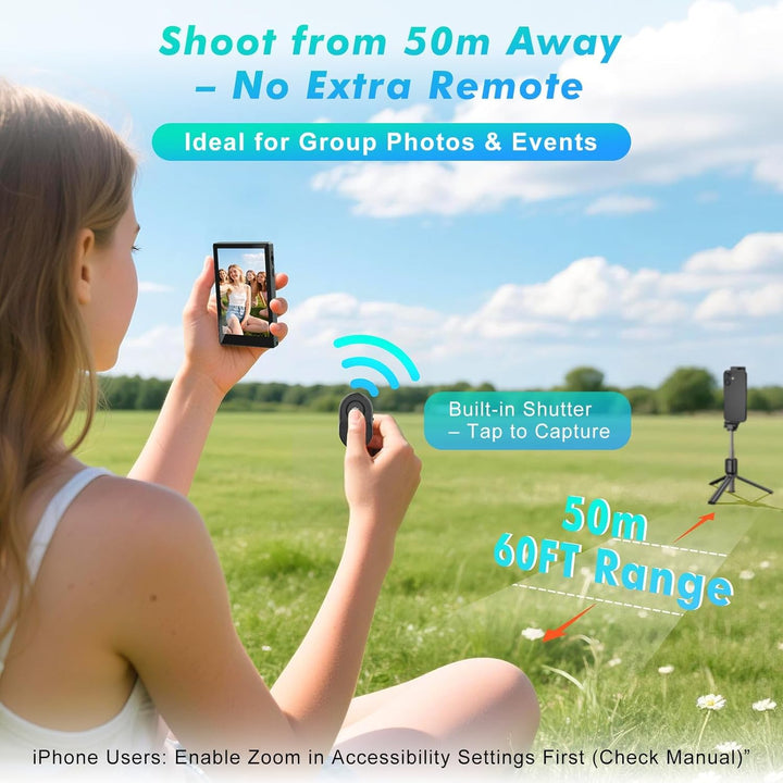 Selfie Monitor für iPhone & Android, 4" Magnetischer Handy Selfie Kameramonitor, Integrierter Lautsp
