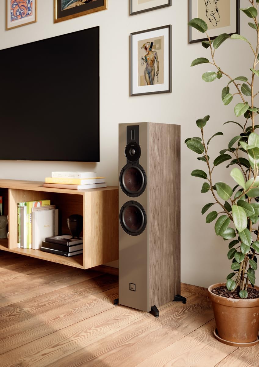 DALI SONIK 7 – Premium Standlautsprecher (Paar) mit Dual 17,8 cm Clarity Cone-Tieftönern, Hybrid-Hoc