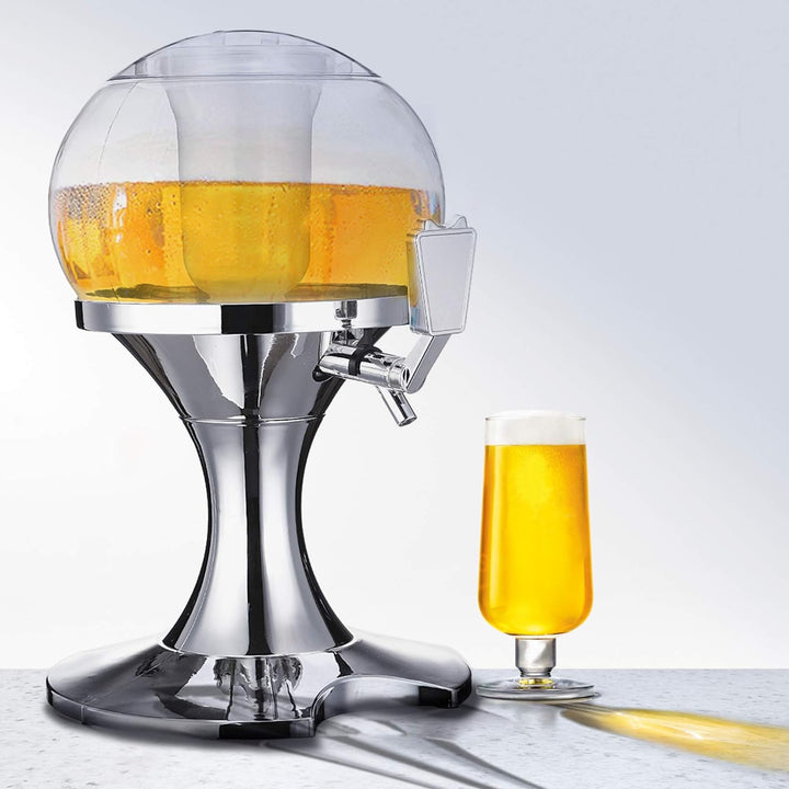 Getränkespender für Bier und kalte Getränke, in Blasenform