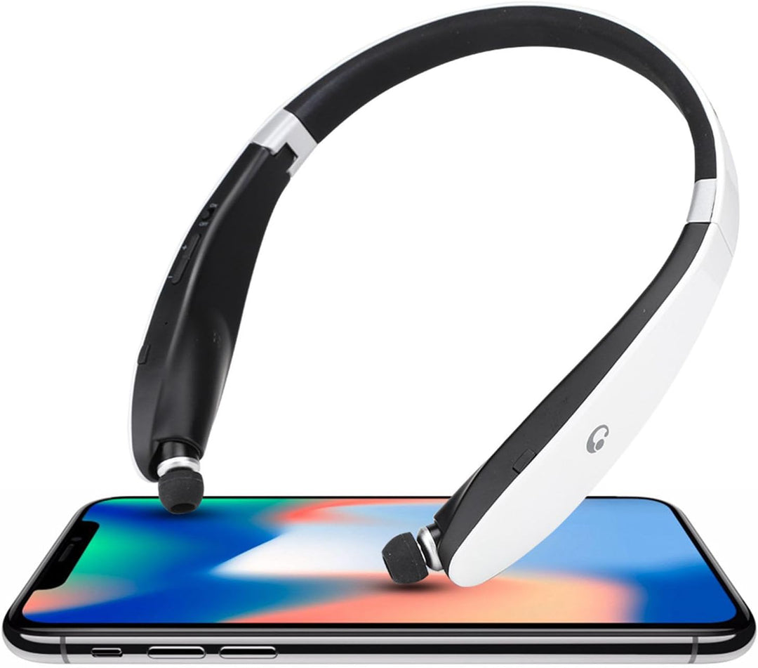 Bluetooth Kopfhörer, SX-991 Faltbarer Nacken hängender Typ Teleskop Headset Drahtlose Bluetooth Kopf