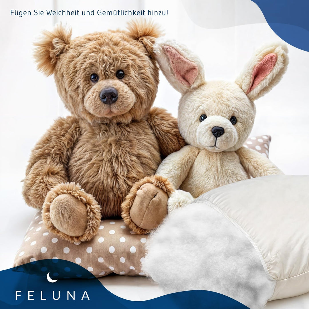 Füllwatte für Kissen; Flauschiges Polyester Füllmaterial Stopfmaterial; Kissenfüllung Stofftier- & B