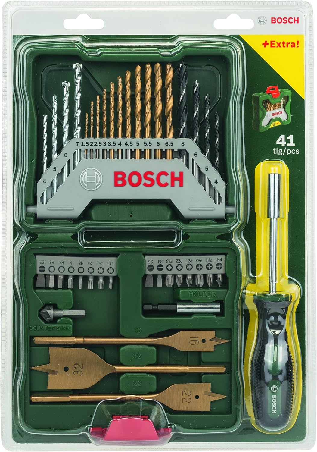 Bosch Accessories Home and Garden Bosch 2607017334 X-Line Titan Set (40), Gr