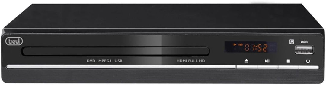 Trevi DVMI 3580 Mini Full HD DVD-Player mit USB-Eingang Single, Single