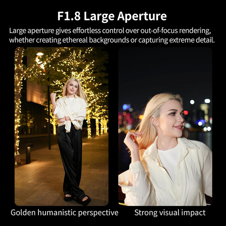 Meike Pro 35mm F1.8 Weitwinkel Autofokus AF STM Full Frame Hohe Auflösung 8K Portrait Prime Lens Kom