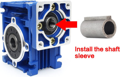 RATTMMOTOR 1pc 8mm Wellenmotor auf 11mm Bohrung Adapter für RV030 Schneckengetriebe Untersetzungsget
