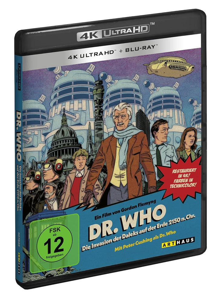 Dr. Who: Die Invasion der Daleks auf der Erde 2150 n. Chr. (+ Blu-ray), 4K