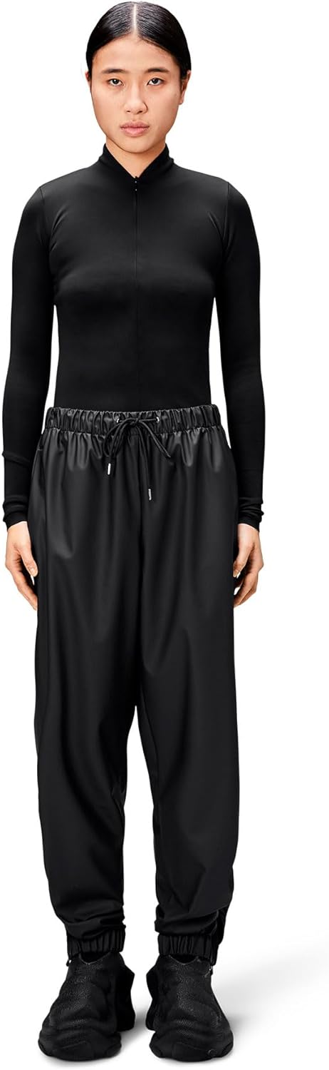 RAINS Unisex Normale Hose XXL 01 Schwarz, XXL 01 Schwarz