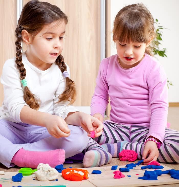 Knete Zubehör Set,29 Stück Teig Plastilin Werkzeugset für Kinder, Einschliessen Teig Plastilin Werkz
