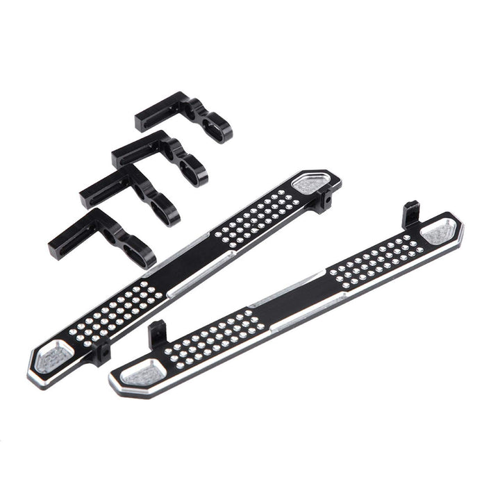 DAUERHAFT Trittbretter Fussplatte Glatte und helle Metalloberfläche, für RC Crawler, für RC Car Part