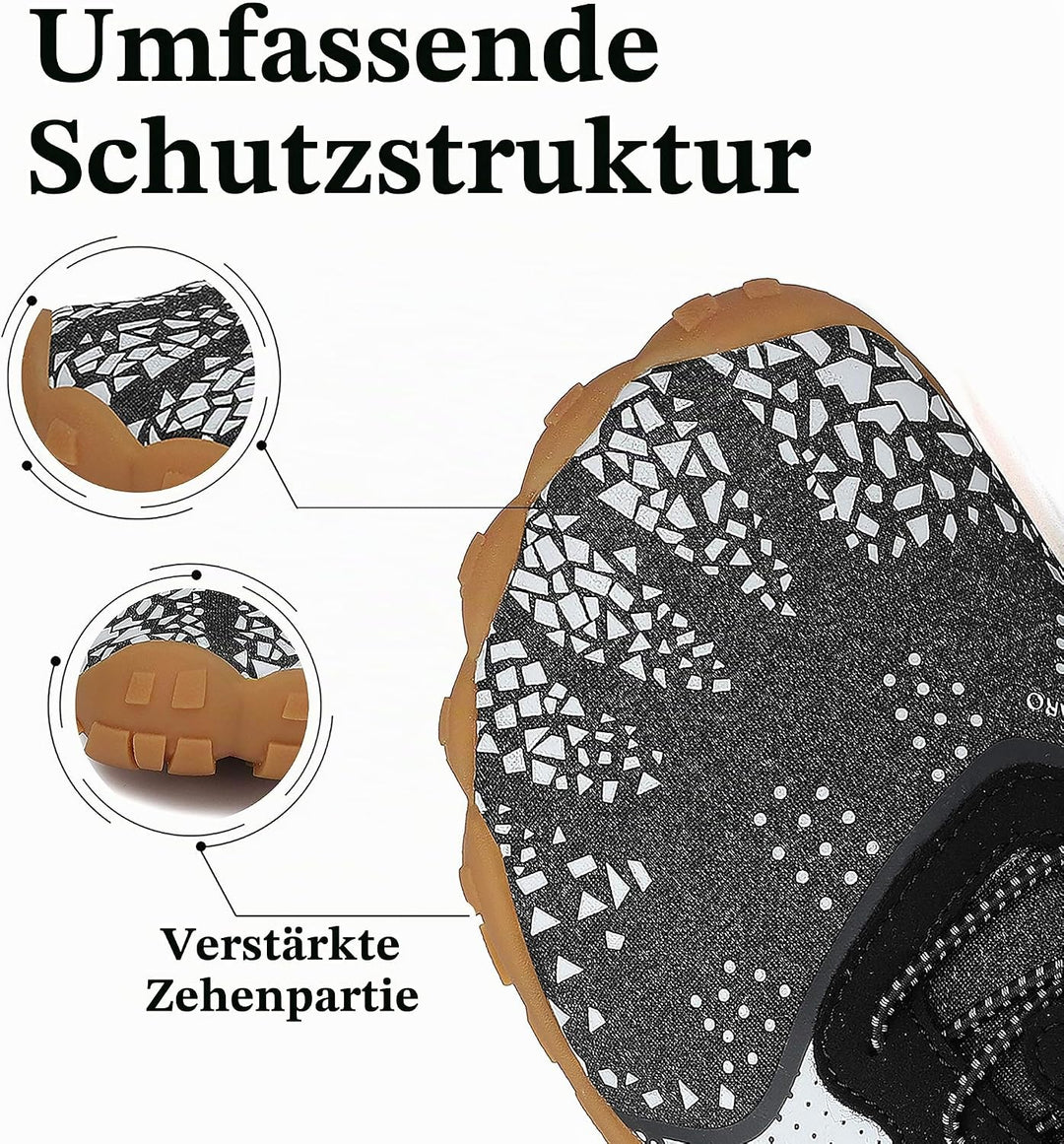 SAGUARO Herren Barfussschuhe Leicht Damen Traillaufschuhe rutschfeste Minimalistische Unisex Atmungs