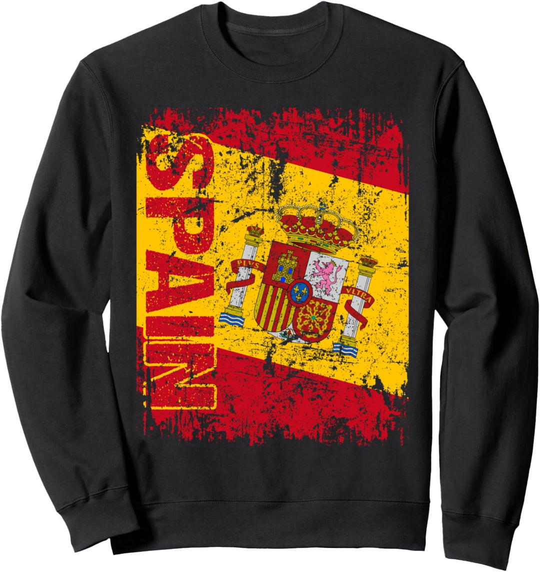 SPANIEN Flagge | Damen Herren Kinder SPANIEN Sweatshirt
