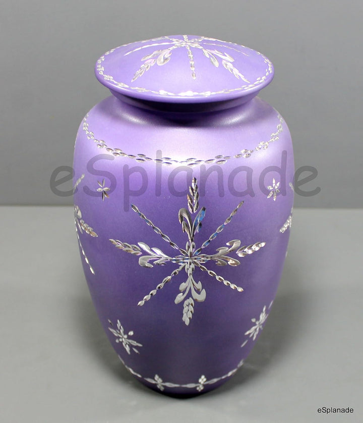 eSplanade Urne Memorial Container Jar Pot | Verbrennungsurne | Full Grösse Standard Urns | Metall Ur