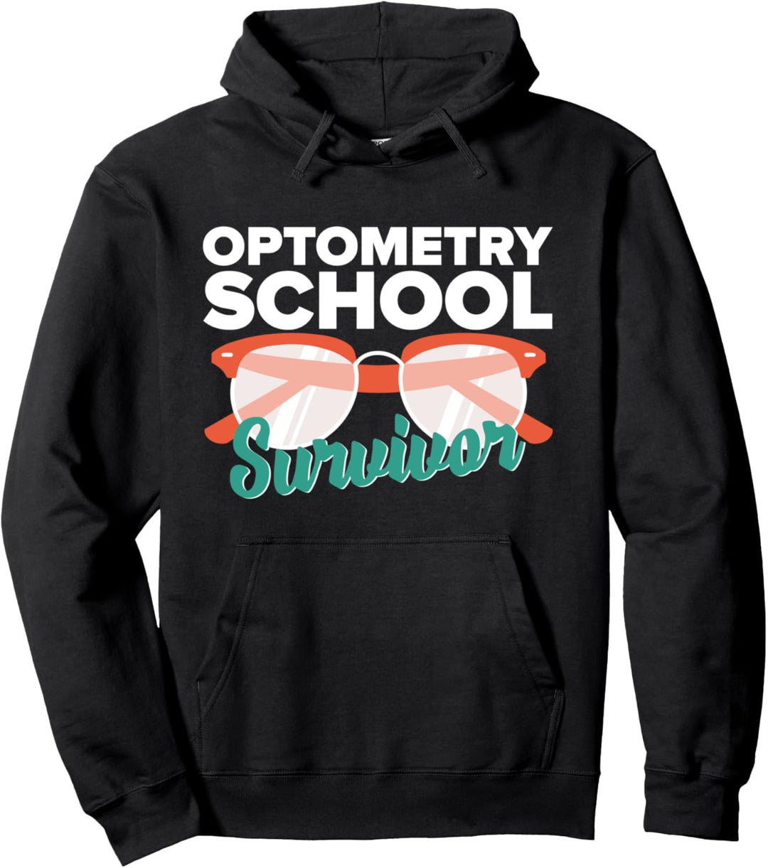 Augenoptiker Abschluss Optometrist Optiker Augenarzt Pullover Hoodie