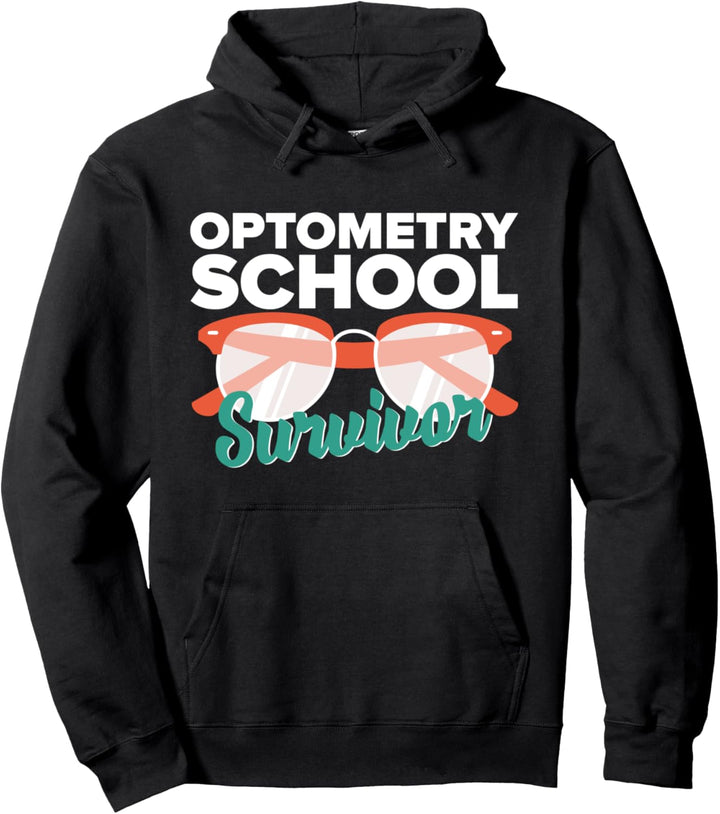 Augenoptiker Abschluss Optometrist Optiker Augenarzt Pullover Hoodie