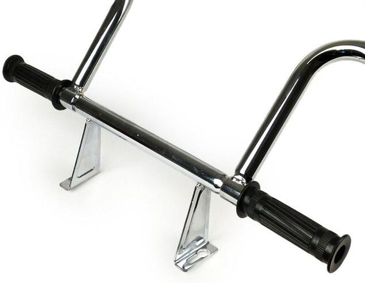 Sturzbügel chrom, hinten kompatibel für Vespa PX80-200 Roller Vespa Schutzbügel