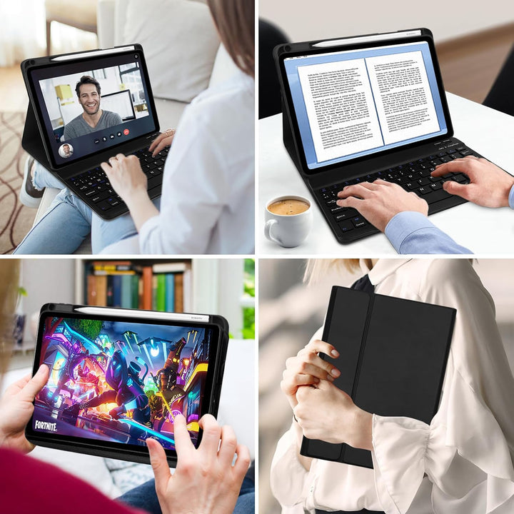 AGARELE Tastatur Hülle für Xiaomi Pad 6 11 Zoll 2023 [QWERTZ Deutsch Tastatur], Slim Schutzhülle Tas