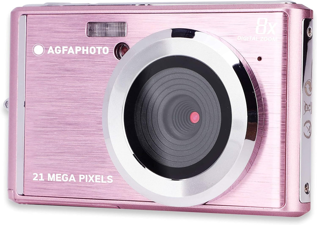 AGFA Photo Kompaktkamera DC5200, Rosa, Rosa