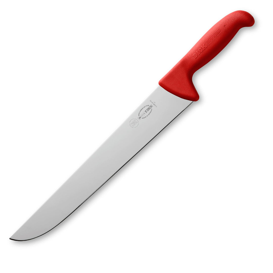 F. DICK - ErgoGrip Blockmesser, 30 cm, rot, 8234830-03