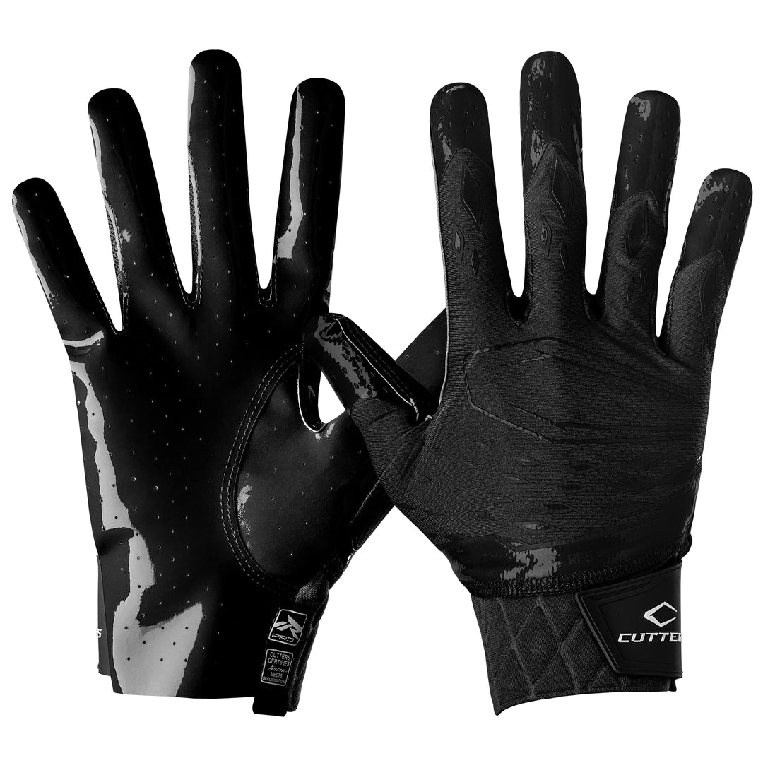 Cutters Rev Pro 5.0 Receiver Handschuhe Einfarbig Schwarz blacks M, blacks M