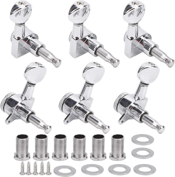 Semiclosed Saiten-Stimmwirbel,String Tuning Pegs Electric Guitar Locking Tuner Keys Guitar Accessory