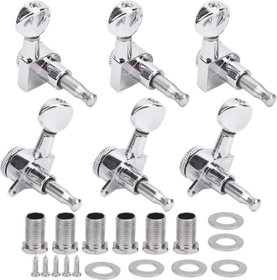 Semiclosed Saiten-Stimmwirbel,String Tuning Pegs Electric Guitar Locking Tuner Keys Guitar Accessory