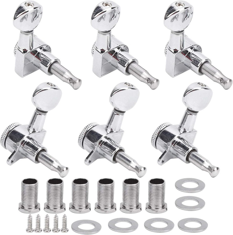 Semiclosed Saiten-Stimmwirbel,String Tuning Pegs Electric Guitar Locking Tuner Keys Guitar Accessory