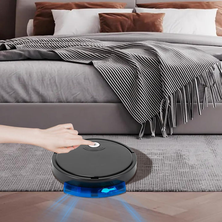 3 in 1 Staubsauger Roboter mit Wischfunktion 1800Pa Saugkraft Saugroboter mit Fernbedienung 55 dB Ro