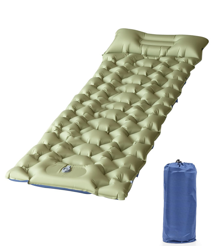 Isomatte Ultraleicht hoch Camping matratze Outdoor luftmatratze schlafmatte kleines packmass mit Fus
