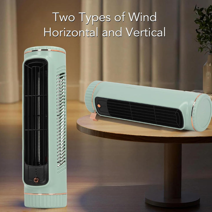 Yunir Turmventilator, Turmventilator für Schlafzimmer mit 3 Geschwindigkeiten, Leise, Tischventilato