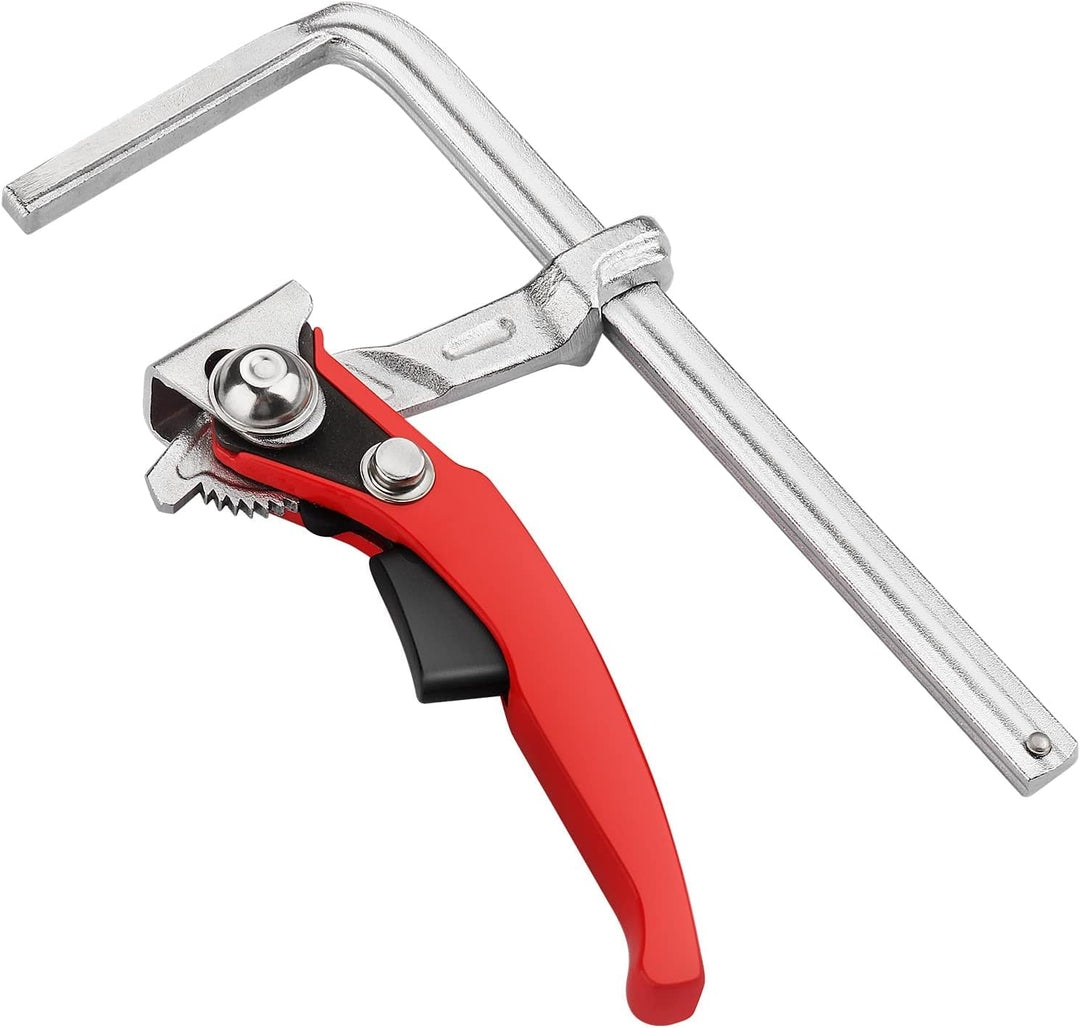 MAXPOWER 1 Stück Tischzwinge Hebelzwinge für führungsschienen mit 160mm Kapazität und 60mm Kehlentie