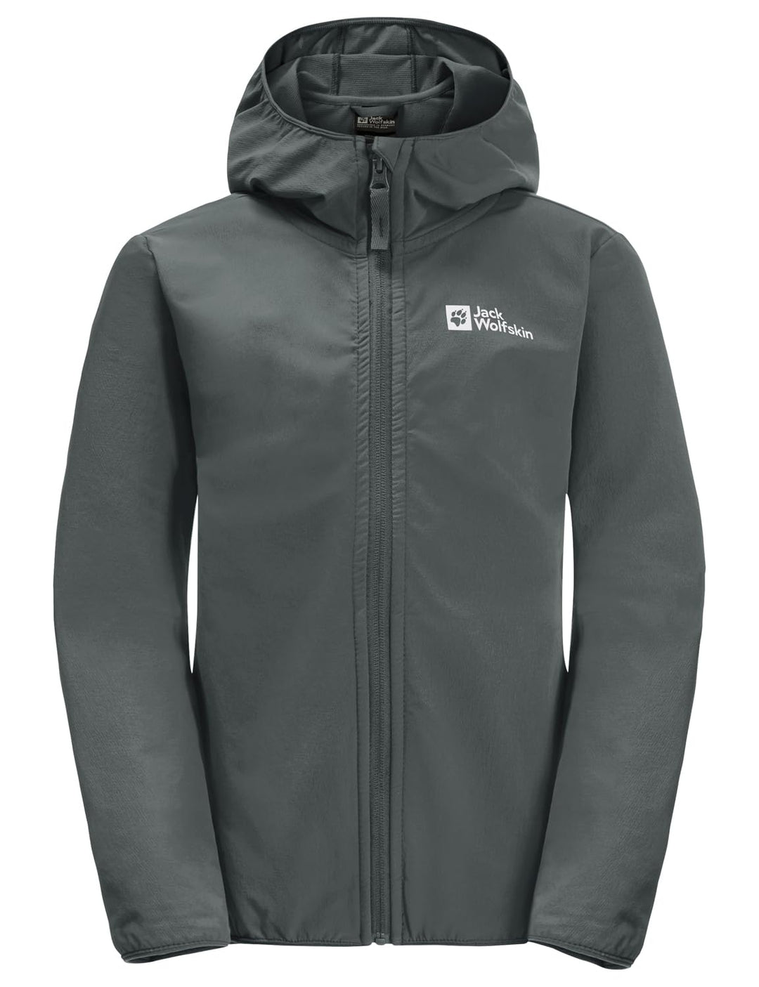 Jack Wolfskin Unisex Kinder Solyd Jacket K Softshelljacke 128 slate green, 128 slate green