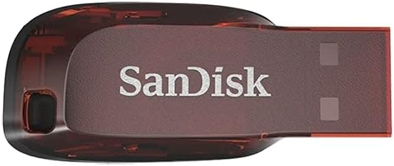 SanDisk Cruzer Blade USB-Flash-Laufwerk 32 GB 5er-Pack (wichtige persönliche Dateien, Musik und Vide