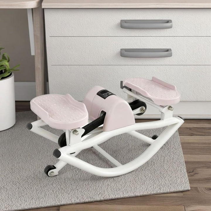 Trainingsstepper - Tragbares Fitnessgerät Für Training Zuhause,Fitness Stepper Gerät Mit Wipp-Techni
