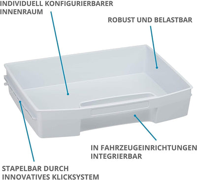 Bosch Sortimo i-Rack aktiv bestückt mit LS-Schublade